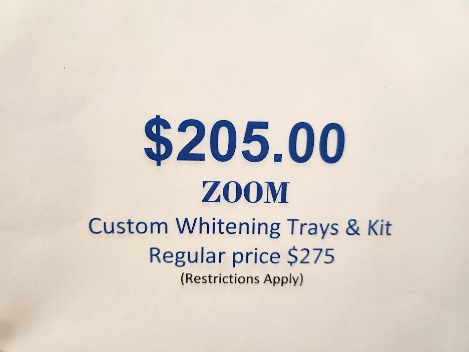 A Two Hundred Dollar Custom Whitening Tray Poster